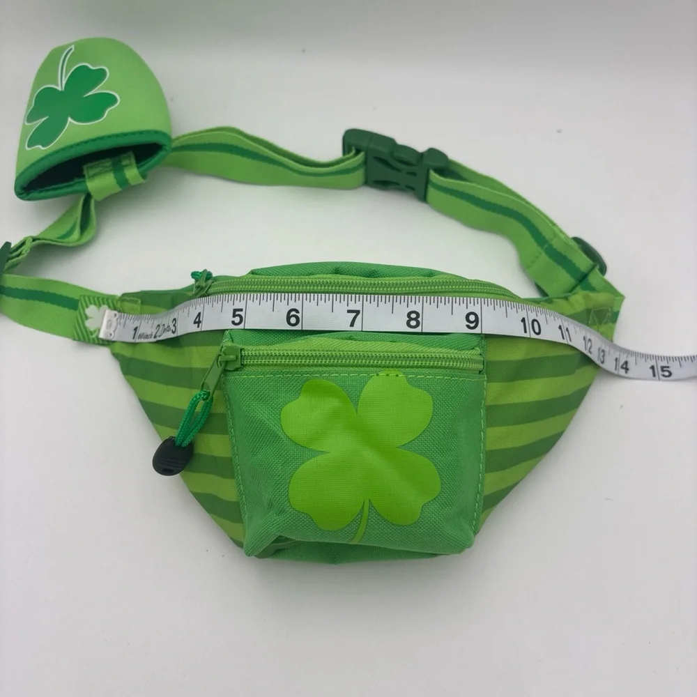 Tipsy Elves Green Shamrock Kids Fanny Pack‎